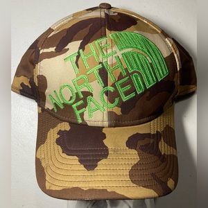 North Face camouflage hat